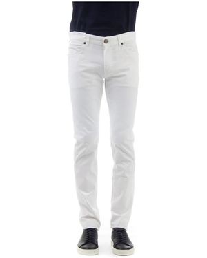PT Torino Abbigliamento denim bianco - swing fit - Blu