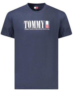 Tommy Hilfiger Logo Graphic Tee - Blue