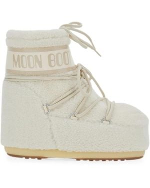 Moon Boot Schoenen ,Wit ,Winterlaarzen - Naturel