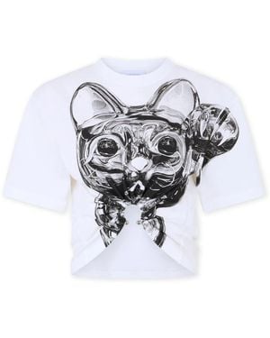 Rabanne T-Shirts - Blanc