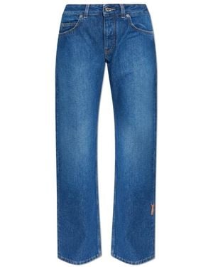 Off-White c/o Virgil Abloh Straight Jeans - Blu