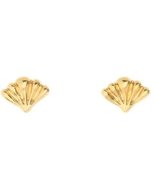 Chloé Accessoires ,Geel ,Mirror Oorbellen - Metallic