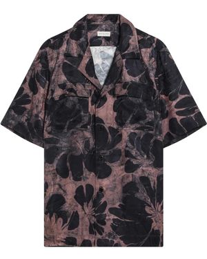 Dries Van Noten Short Sleeve Shirts - Nero