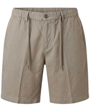 Myths Korte Broeken ,Bruin ,Katoen Casual Shorts - Grijs