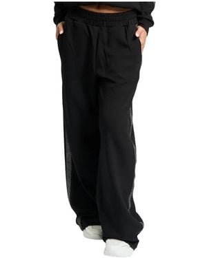 Gaelle Paris Wide Trousers - Negro