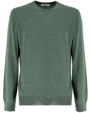 Mauro Ottaviani Elegant crew neck sweater - Grün