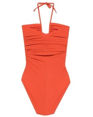 Rick Owens Badmode ,Oranje ,Nylon Prong Bather - Rood