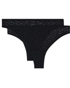 Emporio Armani Bottoms - Black