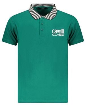 Roberto Cavalli Polo Shirts - Verde