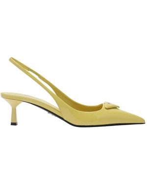 Prada Court Shoes - Yellow