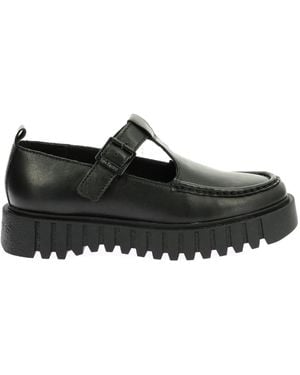Kickers Flats - Zwart