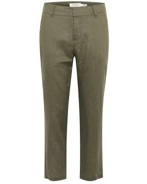 Part Two Slim-Fit Pants - Green