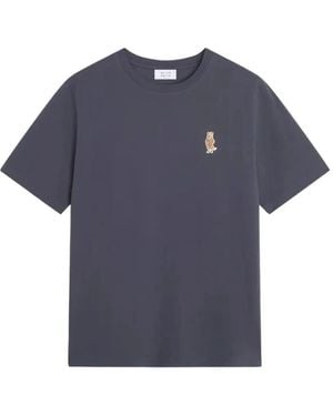 Maison Kitsuné T-Shirts - Azul