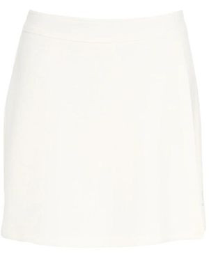 Liu Jo Short Skirts - White