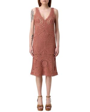 Twinset Midi Dresses - Rosso