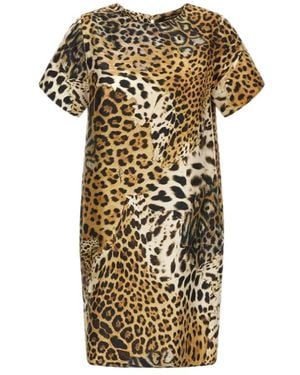 Roberto Cavalli Short Dresses - Metallic