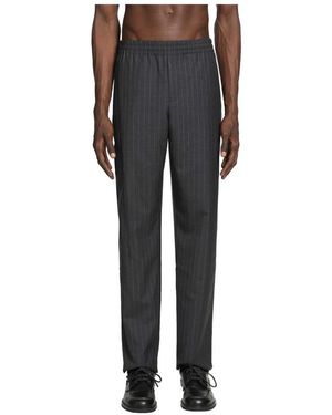 Burberry Straight Trousers - Grey