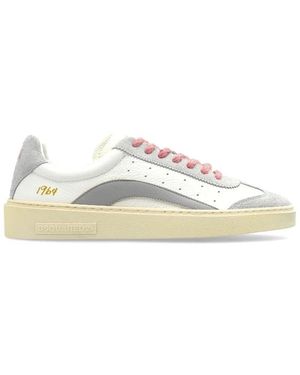 DSquared² Schoenen ,Wit ,Katoen Rider Sneakers