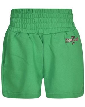 Chiara Ferragni Short Shorts - Green