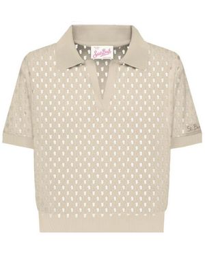 MC2 Saint Barth Polo Shirts - Natural