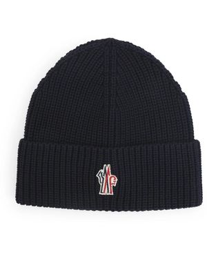 Moncler Accessoires ,Blauw ,Katoen Grenoble Hat