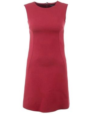 Dolce & Gabbana Ärmelloses Kleid Für Damen, Mittellang - Rot