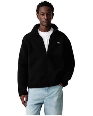 Lacoste Zip-Throughs - Nero