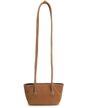 Marge Sherwood Topstitch Shopper Schoudertas - Wit