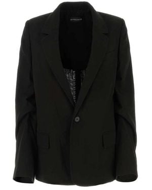 Ann Demeulemeester Blazers - Black