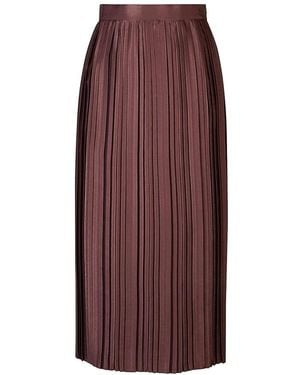 Eleventy Maxi Skirts - Marrón