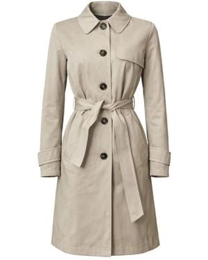 Marella Belted Coats - Natural