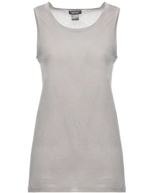 Avant Toi Sleeveless Tops - Grey