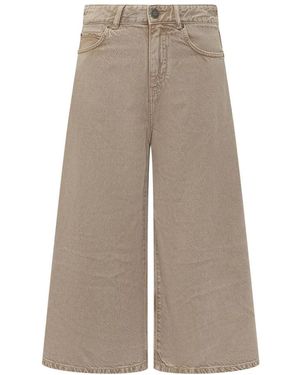 Pinko Jeans ,Katoen Burkina Bermuda - Grijs