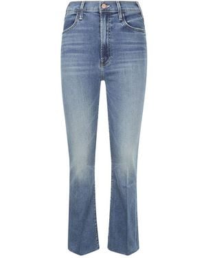 Mother Cropped Jeans - Blue