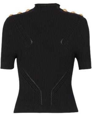 Balmain Turtlenecks - Noir