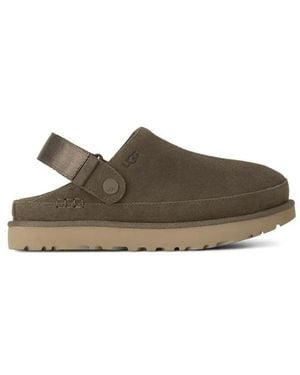 UGG Schoenen ,Bruin ,Slippers - Groen
