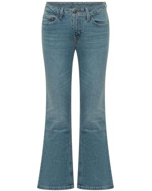 Levi's Low Slim Boot Jeans - Blauw