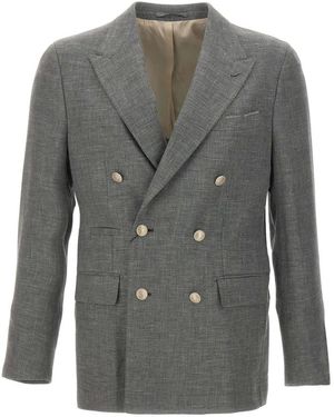 Eleventy Blazers - Grey