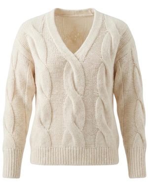 Roberto Collina V-Neck Knitwear - Blanc