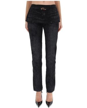 DIESEL Slim Fit Jeans - Black