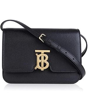 Burberry Burberry Luggage Crossbody Bag - Blue