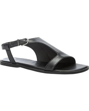 Betsy Schoenen ,Zwart ,Sandalen Met Open Neus