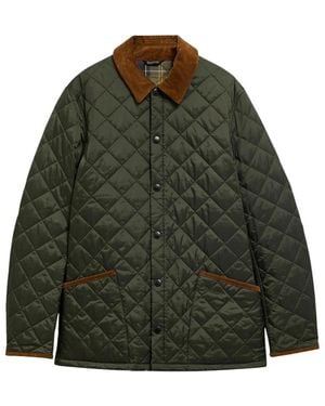 Barbour Jassen ,Groen ,Katoen Heritage Liddesdale Quilted Jacket