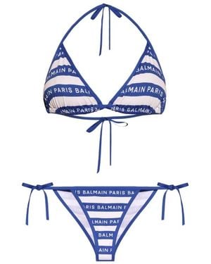 Balmain Bikinis - Blue