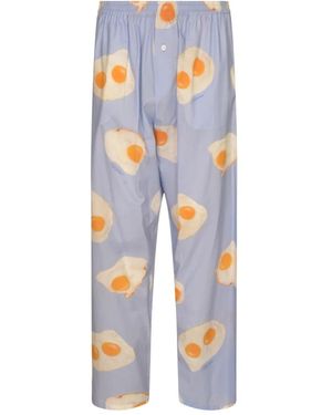 Moschino Straight Trousers - Blue