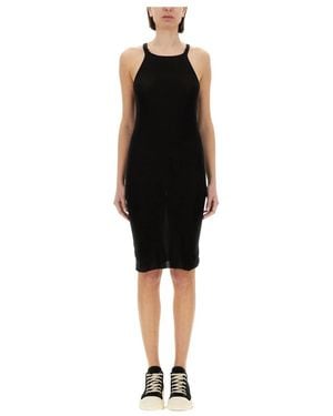 Rick Owens Midi Dresses - Negro