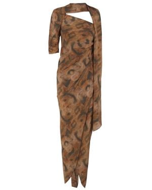 Cortana Maxi Dresses - Brown