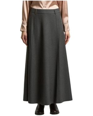 Peserico Maxi Skirts - Black