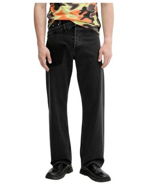 Bluemarble Gerades Jeans - Schwarz
