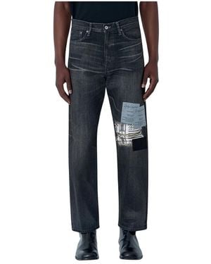 Yohji Yamamoto Straight Jeans - Blue